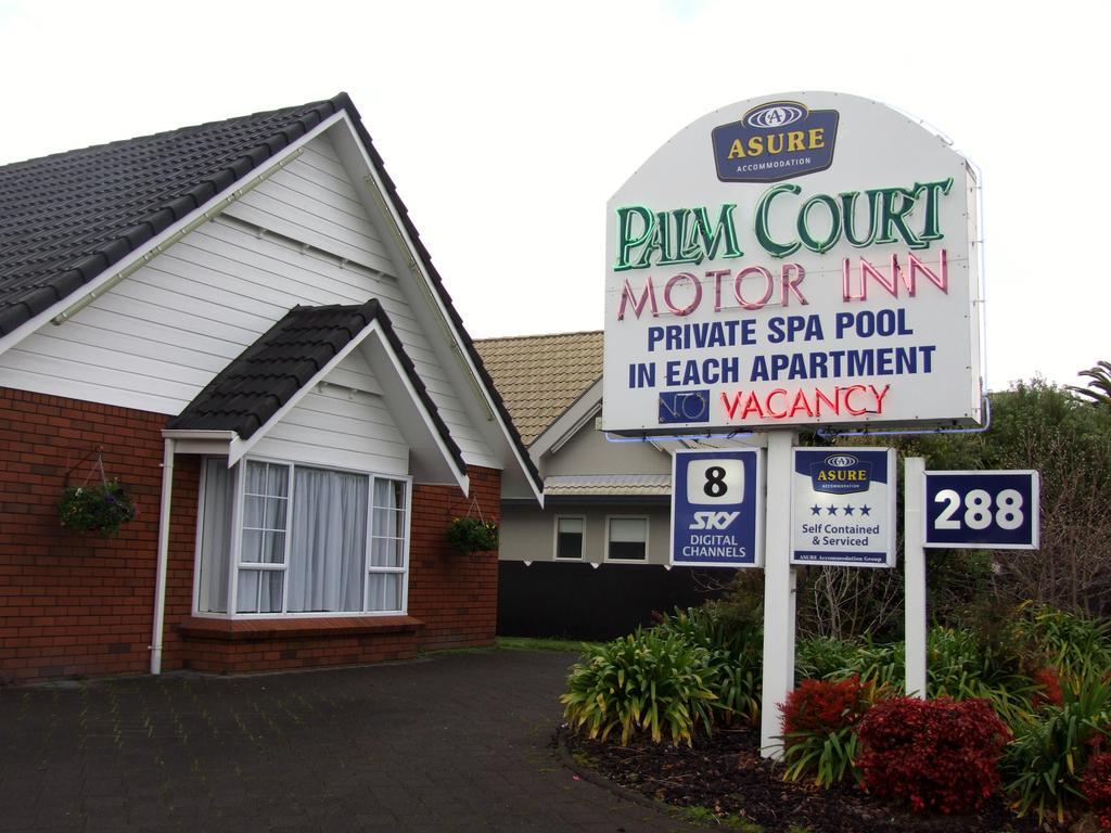 Palm Court Motor Inn Роторуа Экстерьер фото