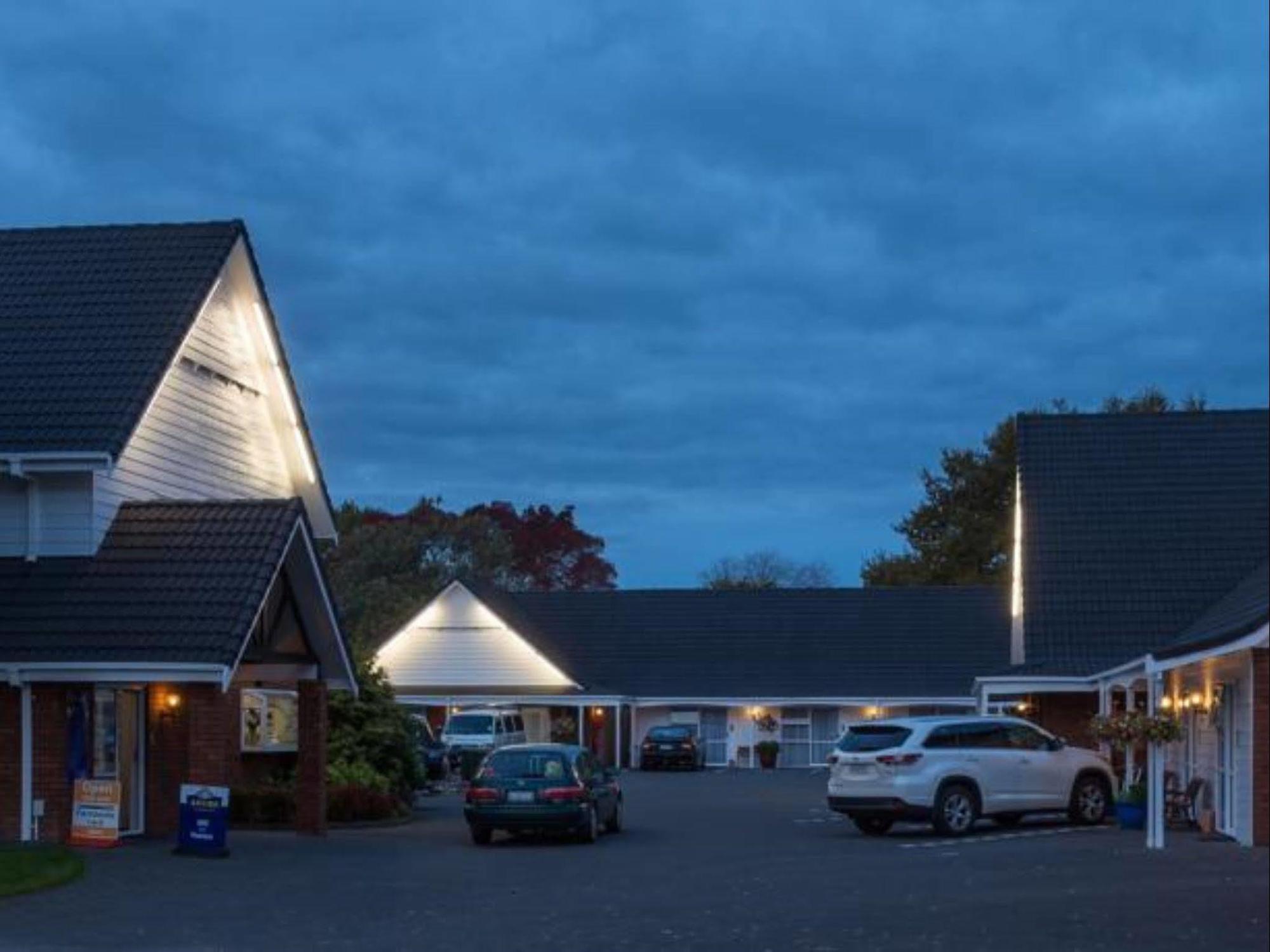 Palm Court Motor Inn Роторуа Экстерьер фото