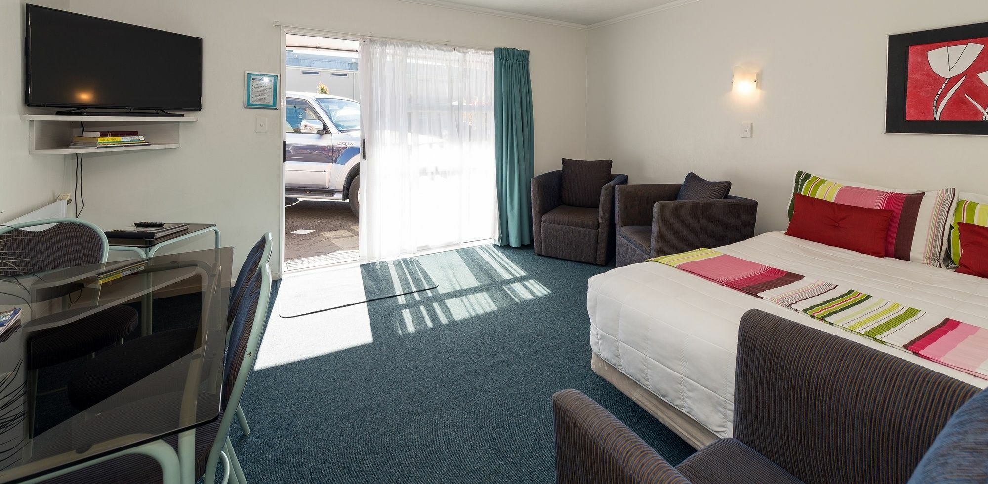 Palm Court Motor Inn Роторуа Экстерьер фото