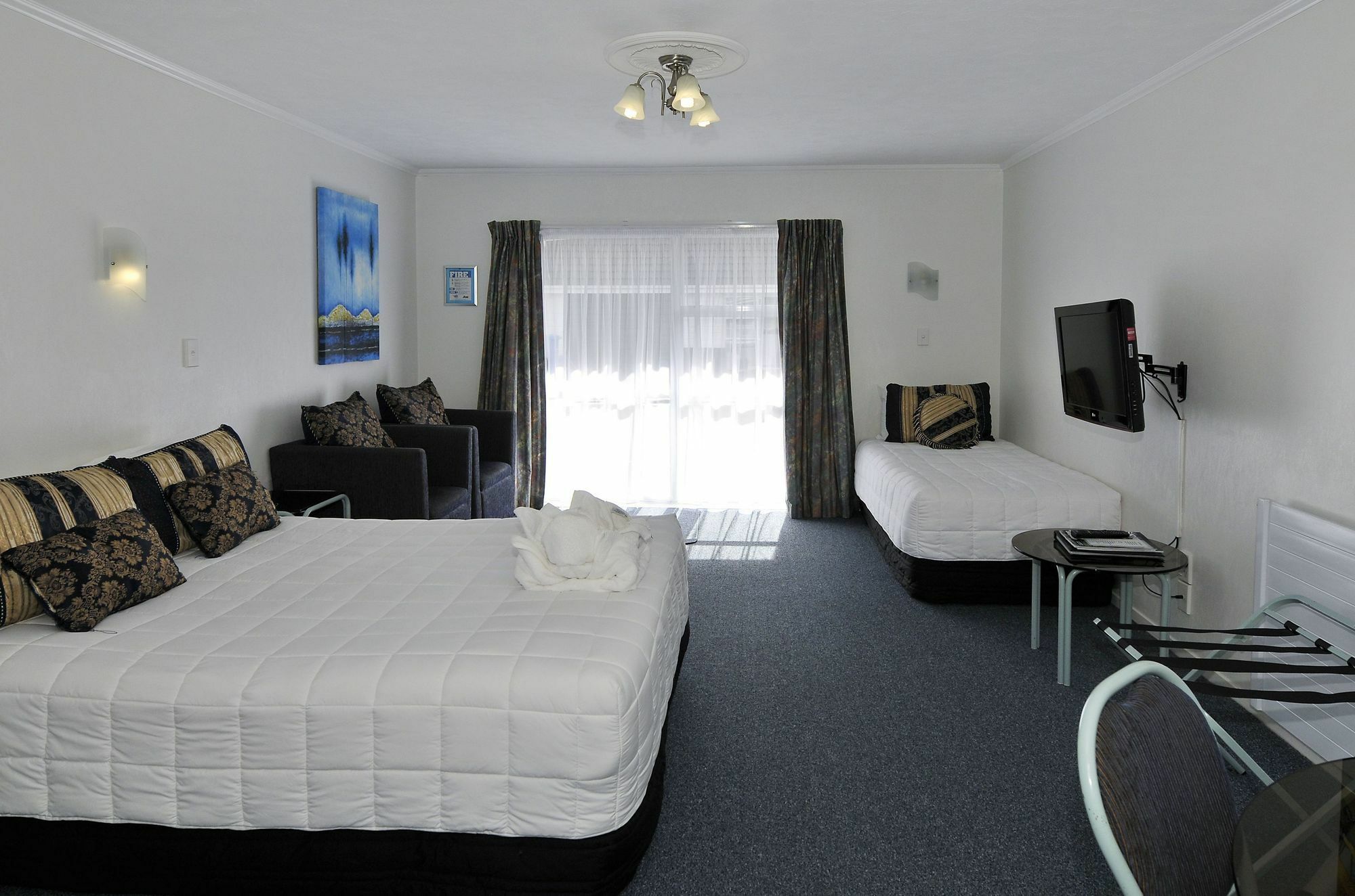 Palm Court Motor Inn Роторуа Экстерьер фото