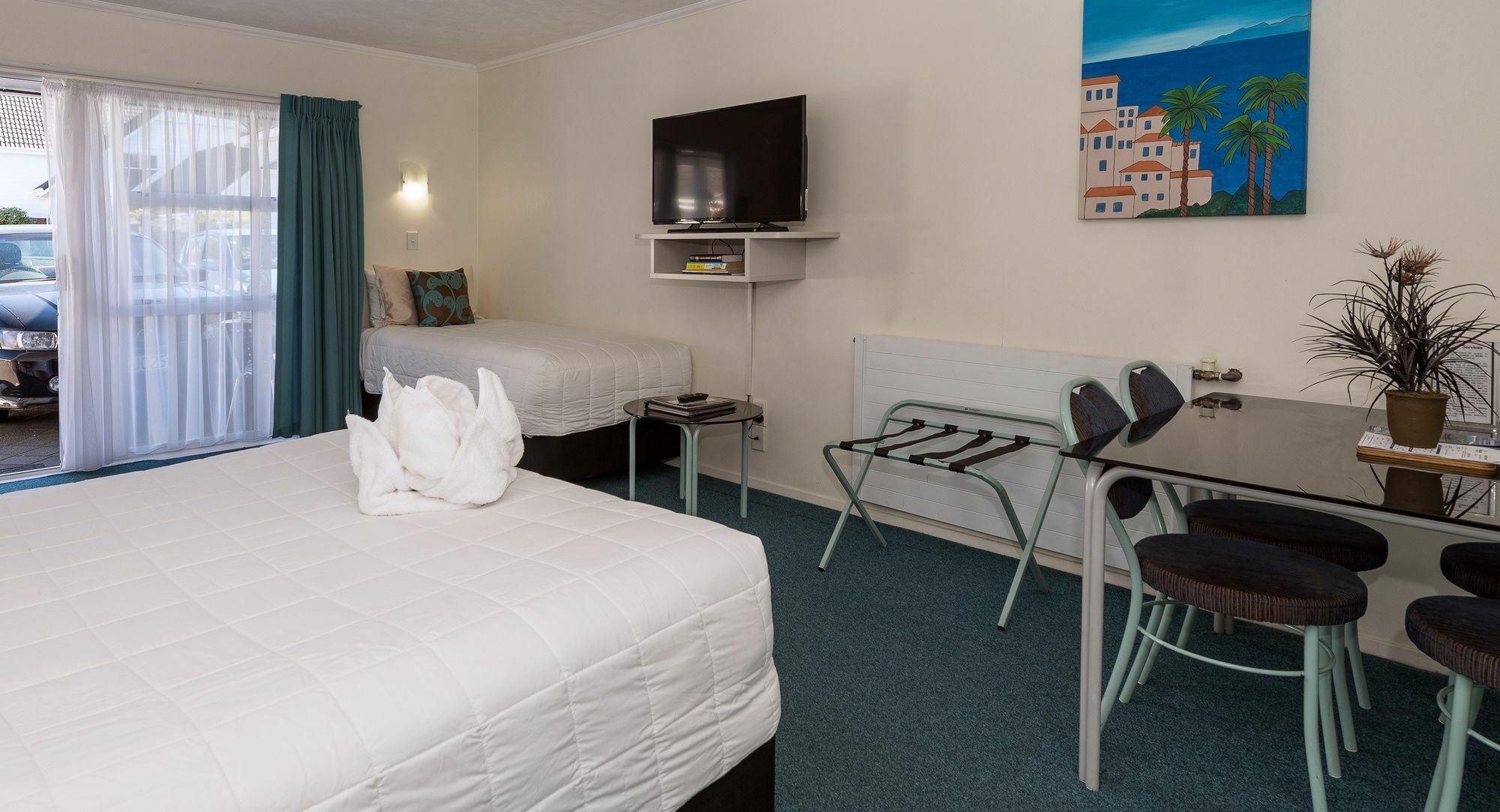 Palm Court Motor Inn Роторуа Экстерьер фото