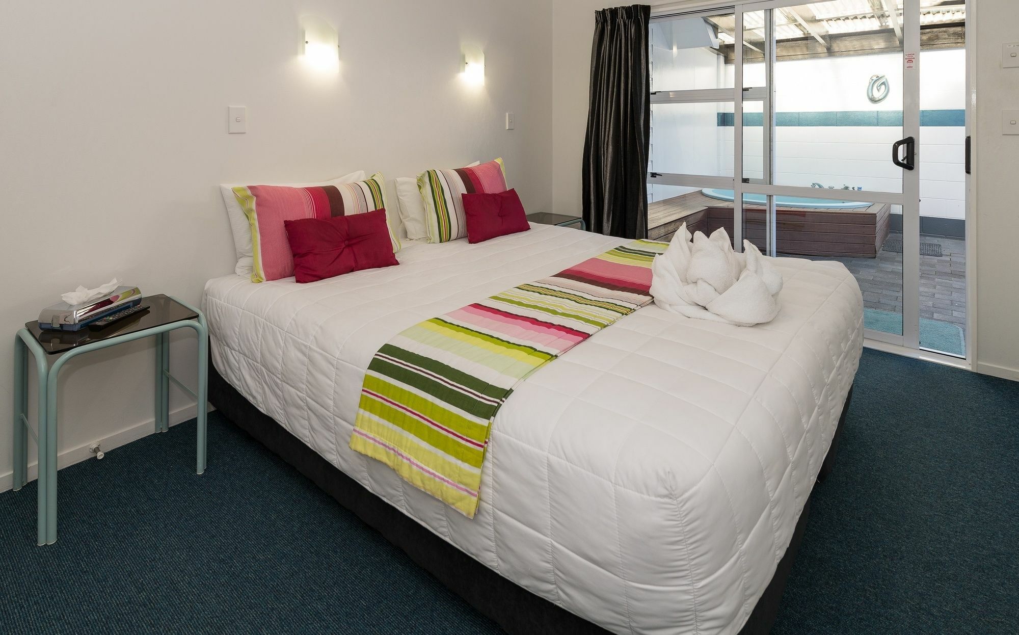 Palm Court Motor Inn Роторуа Экстерьер фото